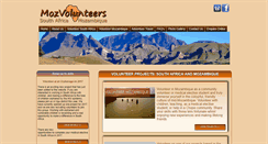 Desktop Screenshot of mozvolunteers.com